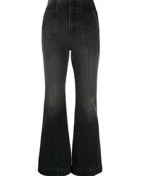 AMBUSH Ausgestellte Cropped-Hose Schwarz