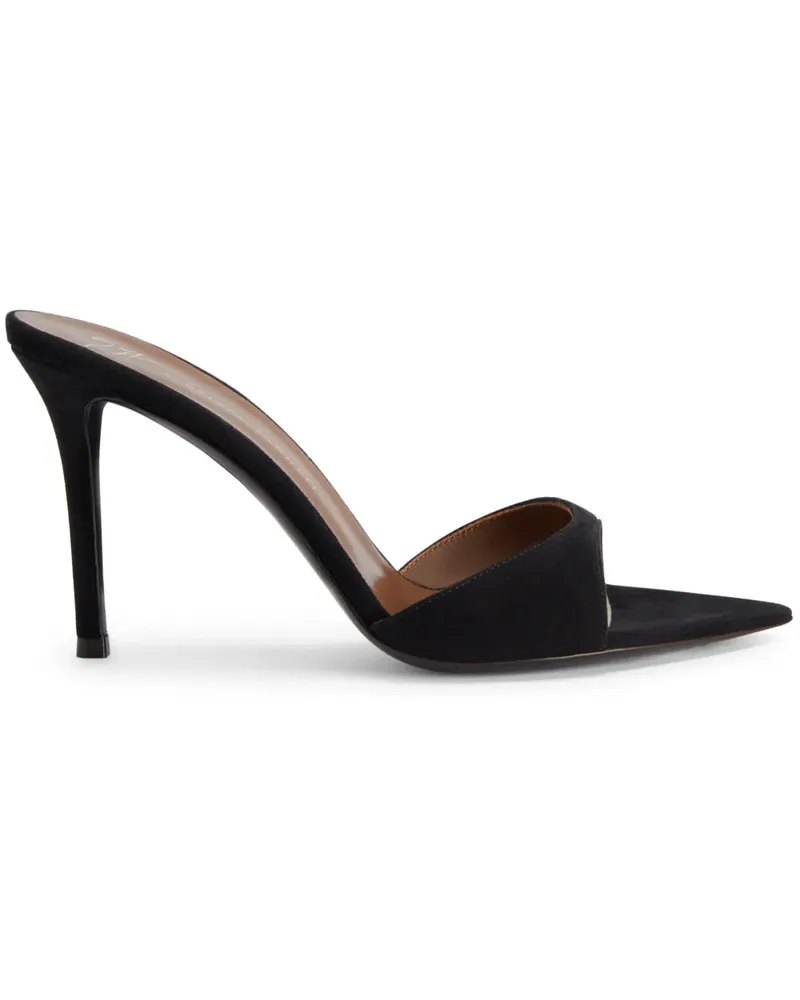 Giuseppe Zanotti Intriigo Mules 90mm - Schwarz Schwarz