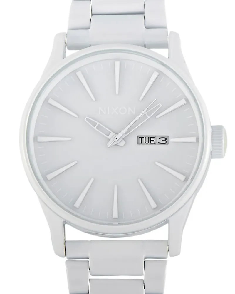 Nixon Sentry 42mm - Weiß Weiß