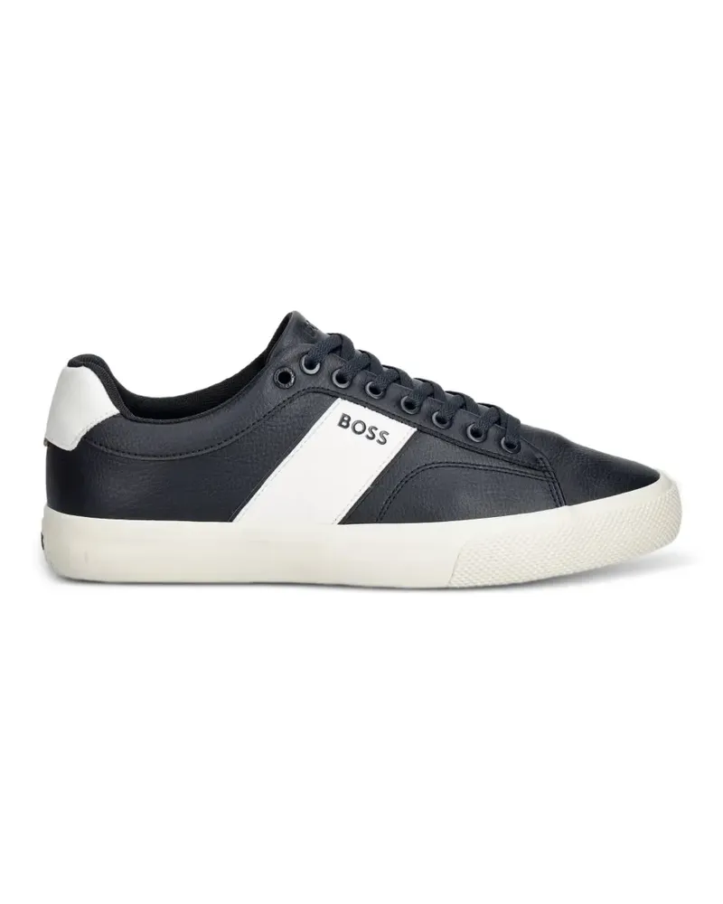 HUGO BOSS Sneakers mit Logo-Print - Blau Blau