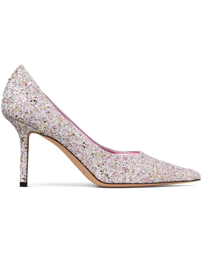 Jimmy Choo Love Glitter Pumps 85mm - Rosa Rosa