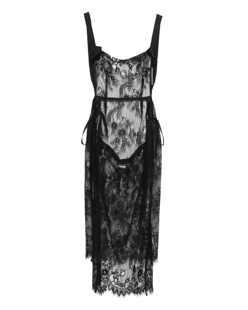 ALCHEMY Midikleid aus Spitze - Schwarz Schwarz