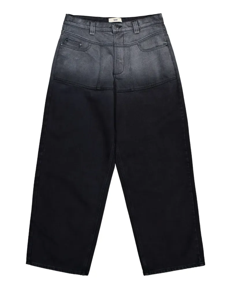 GmbH Aurun Wide-Leg-Jeans - Schwarz Schwarz