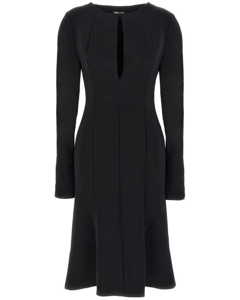 Tom Ford Kleid mit Cut-Outs - Schwarz Schwarz