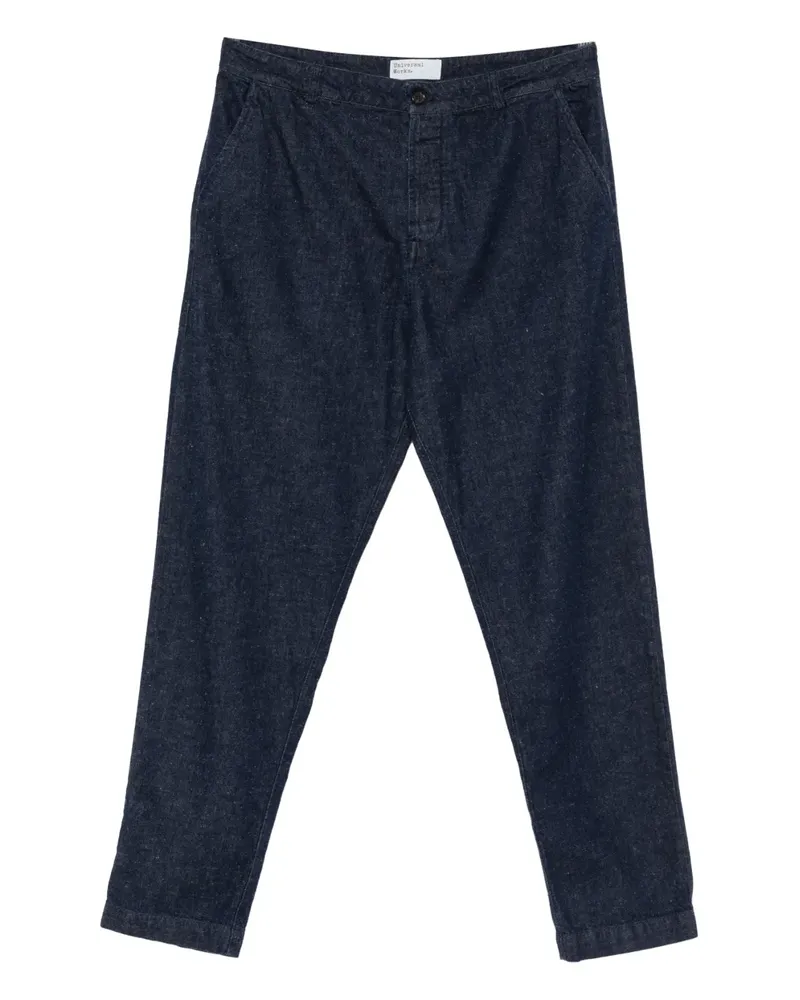Universal Works Military Chino - Blau Blau