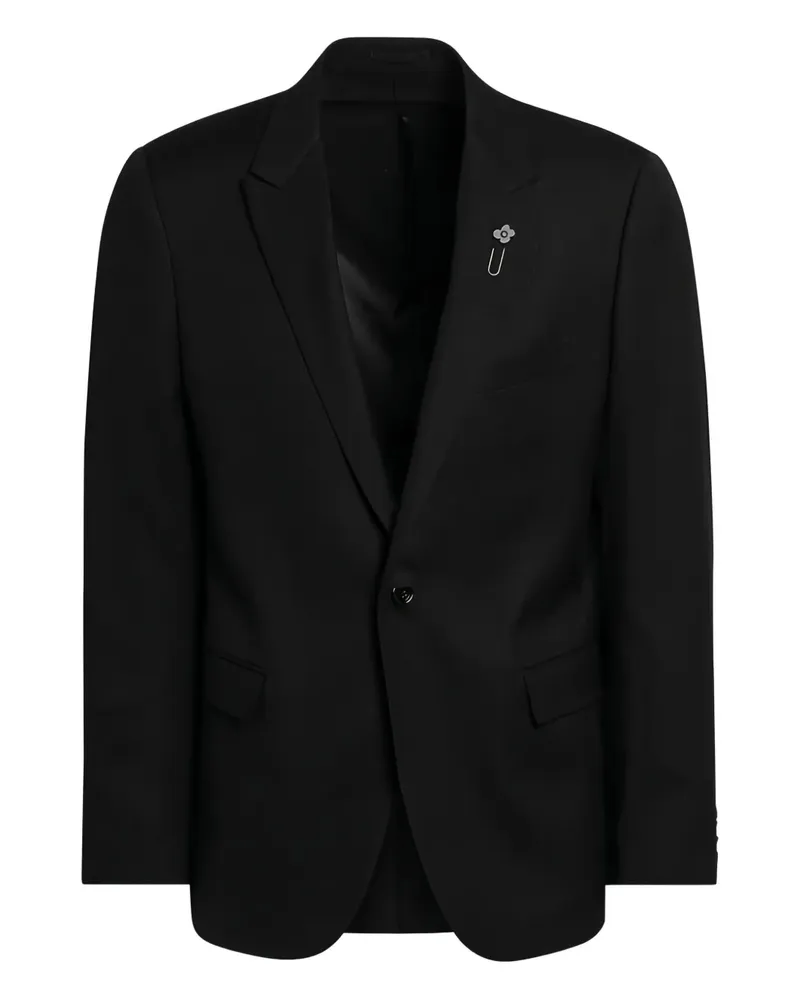 LARDINI Einreihiges Sakko - Schwarz Schwarz