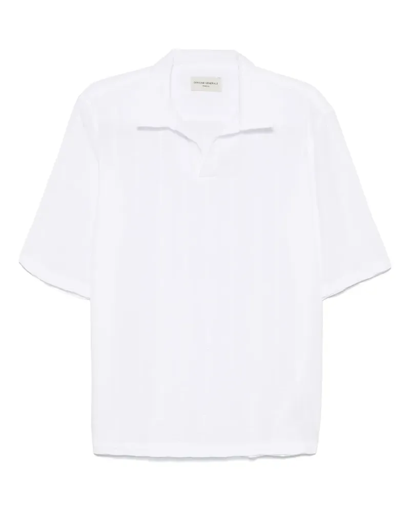 Officine Generale Yann T-Shirt - Weiß Weiß
