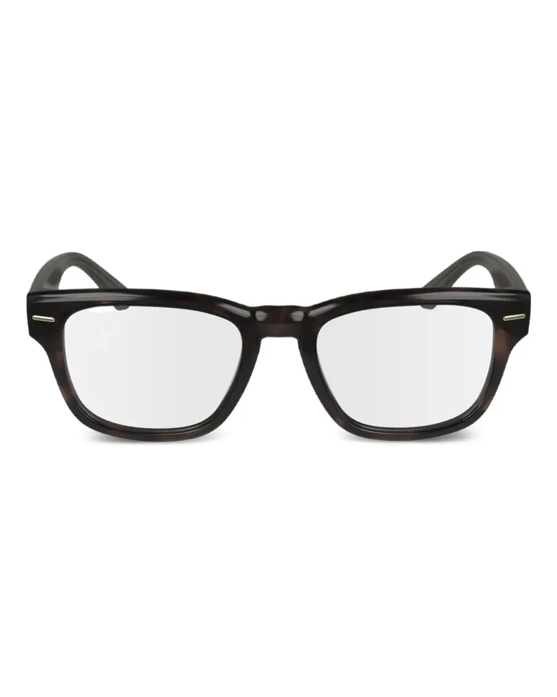 Calvin Klein Brille mit eckigem Gestell - Braun Braun