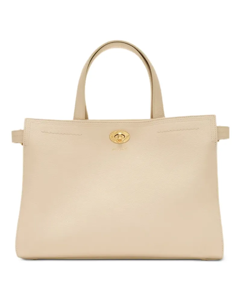 Burberry Kleine Cotswolds Check Tote Bag - Nude Nude