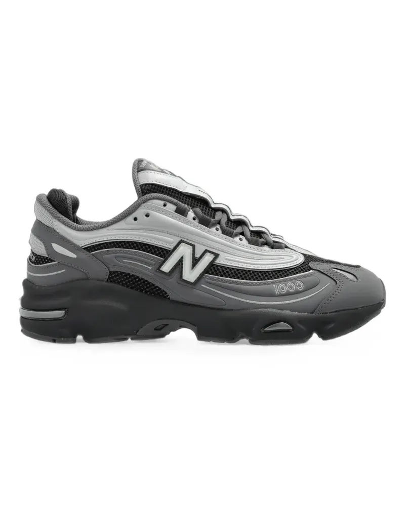 New Balance 1000 Sneakers mit Ledereinsätzen - Grau Grau