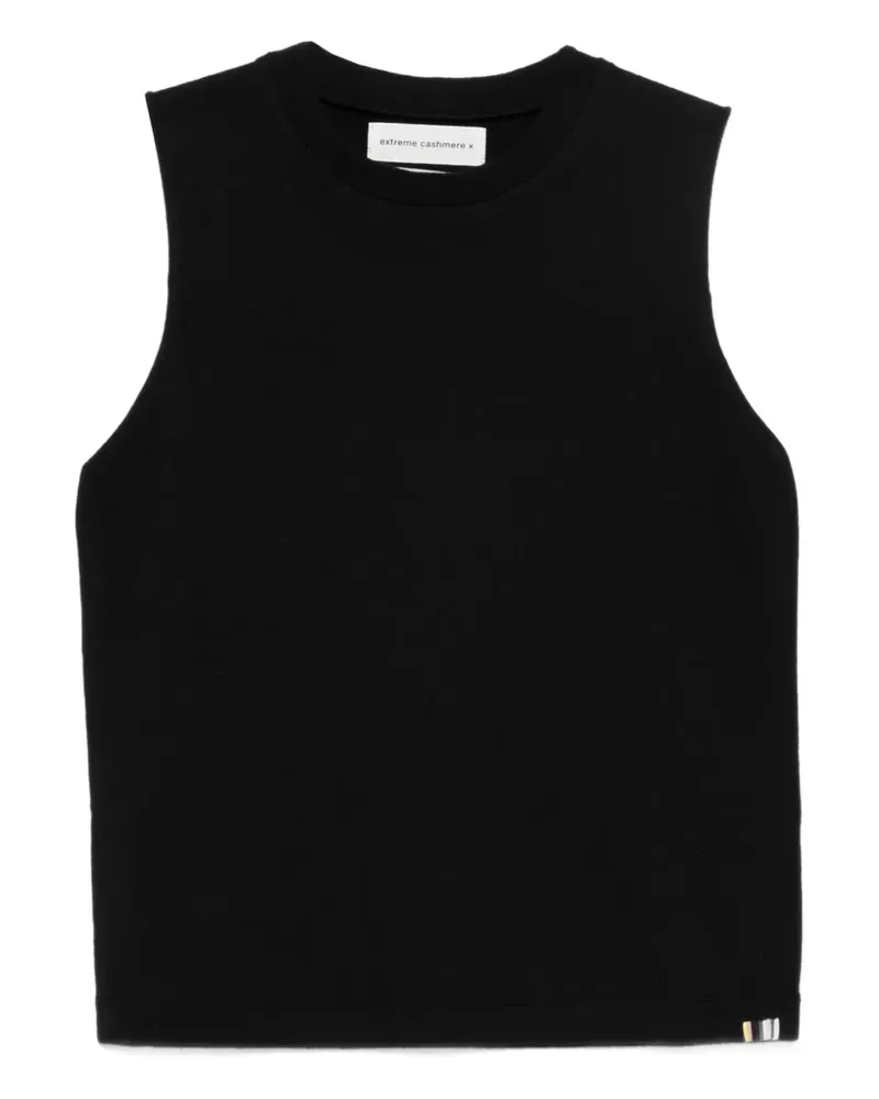 extreme cashmere Player vest - Schwarz Schwarz
