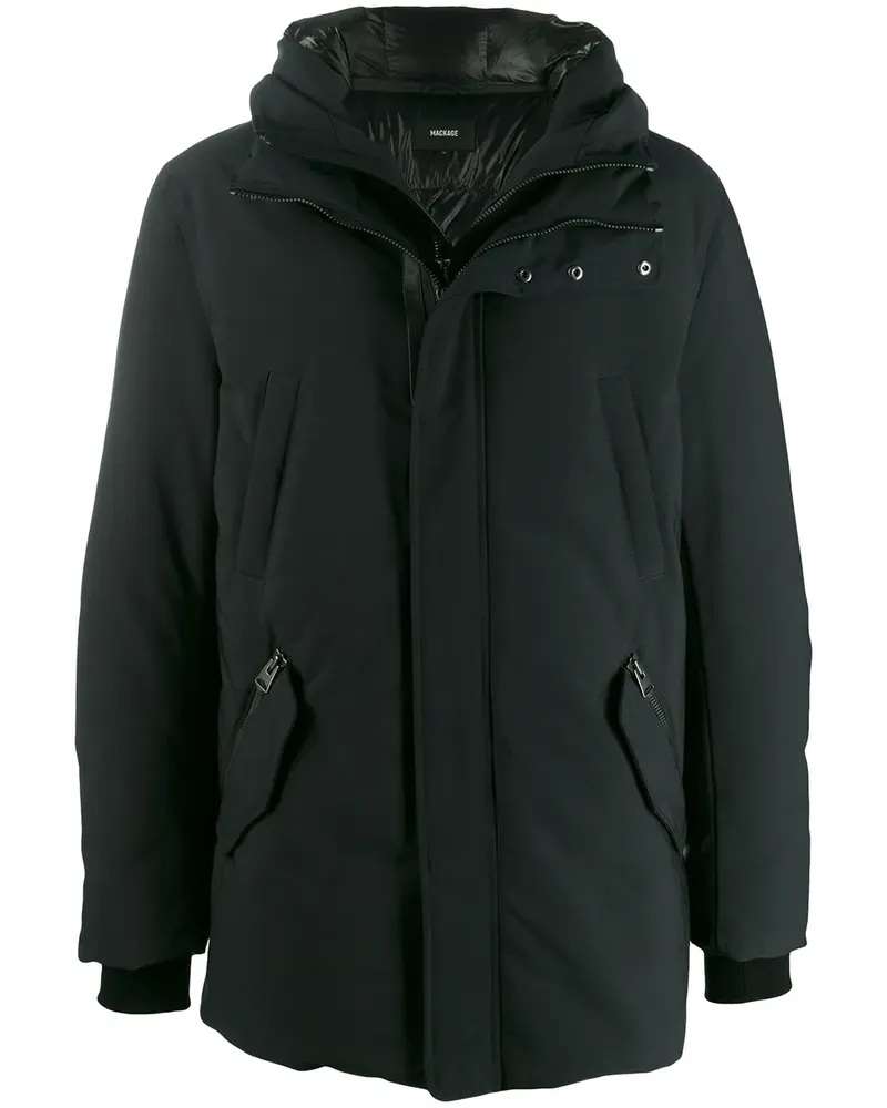 Mackage Daunenjacke im Layering-Look - Schwarz Schwarz