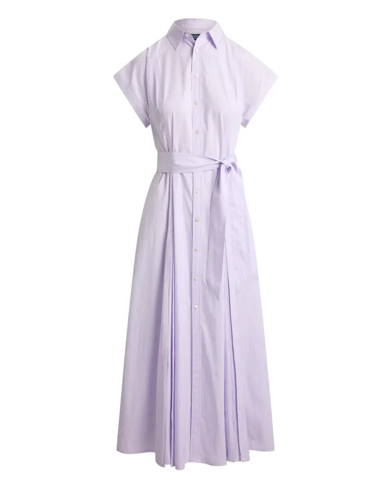 Ralph Lauren Gestreiftes Kleid - Violett Violett