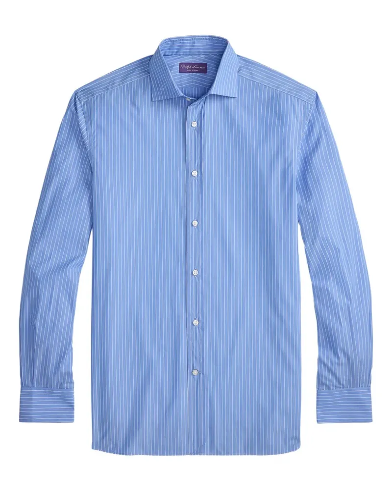 Ralph Lauren Gestreiftes Hemd - Blau Blau