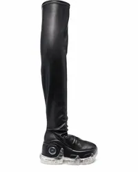 swear Air Revive Overknee-Stiefel Schwarz