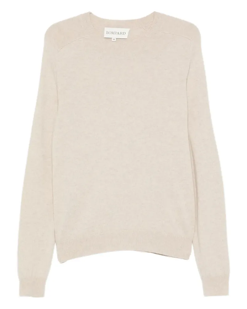 Eric Bompard Hammer Pullover mit rundem Ausschnitt - Nude Nude