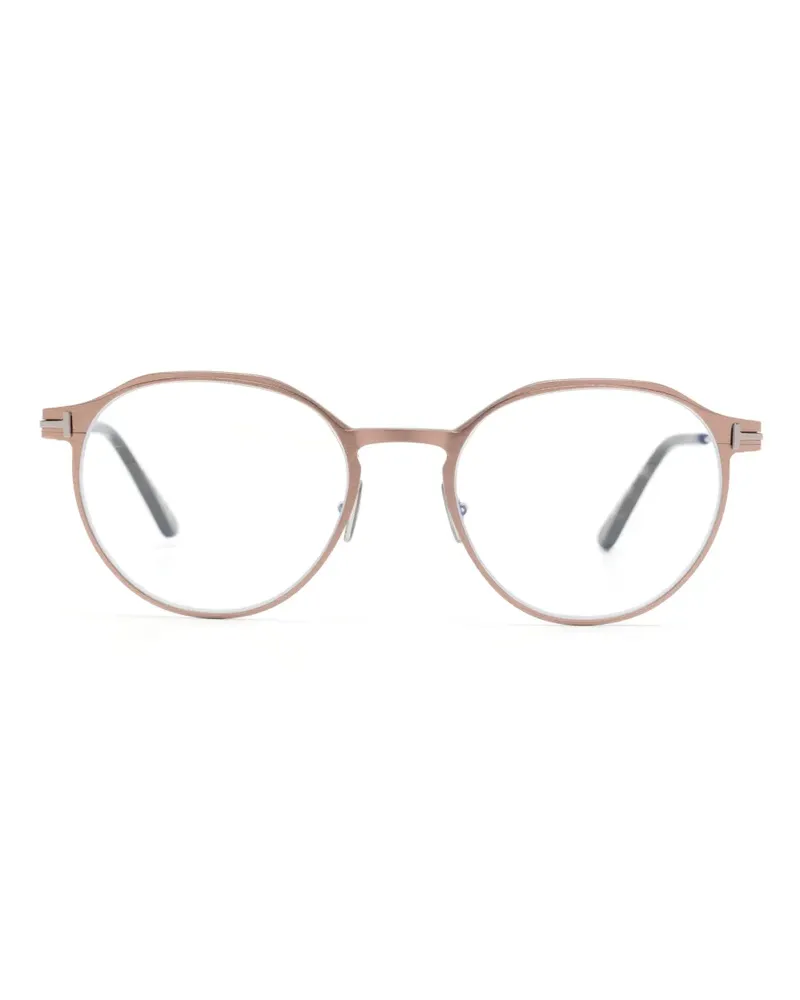 Tom Ford Brille mit rundem Gestell - Nude Nude