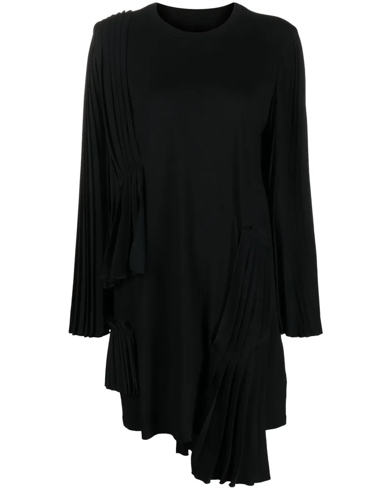 Maison Margiela Asymmetrisches Kleid - Schwarz Schwarz