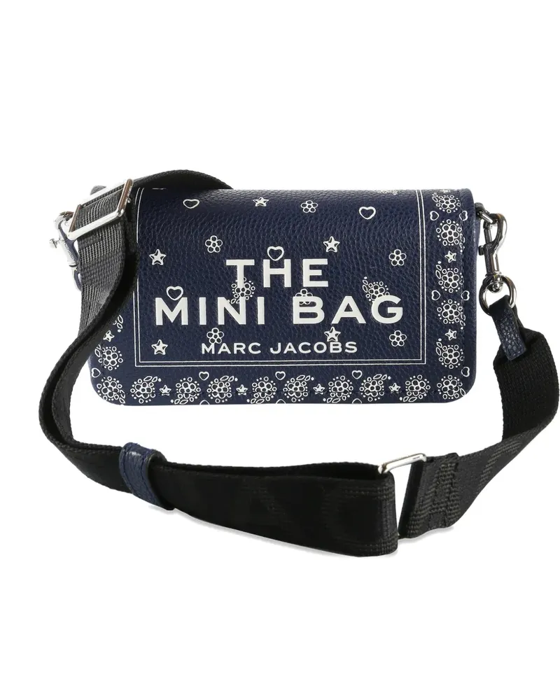 Marc Jacobs graphic-print cross body bag - Blau Blau