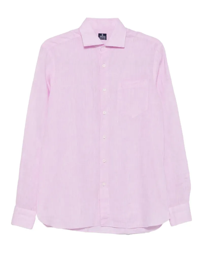 Truzzi Hemd mit Brusttasche - Rosa Rosa