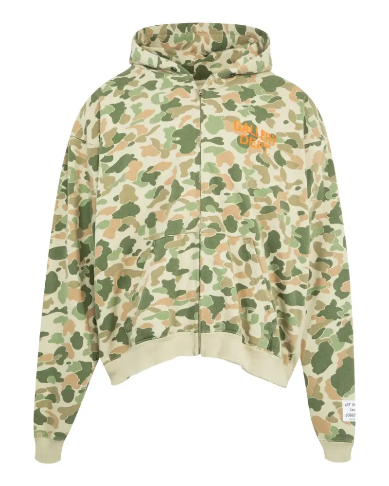 GALLERY DEPT. zip-up hoodie - Grün Grün