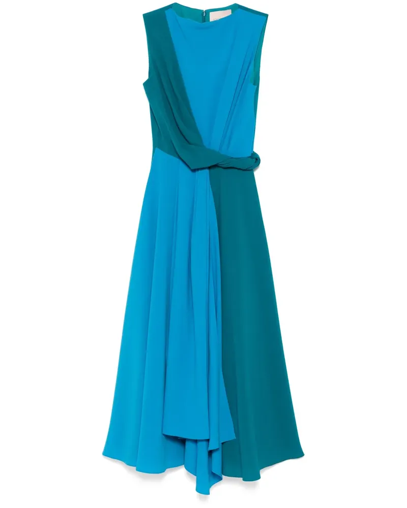 Roksanda Ilincic Parsa Kleid - Blau Blau
