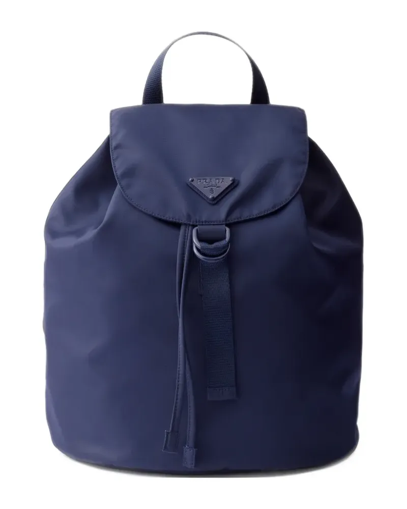 Prada Rucksack aus Re-Nylon - Blau Blau