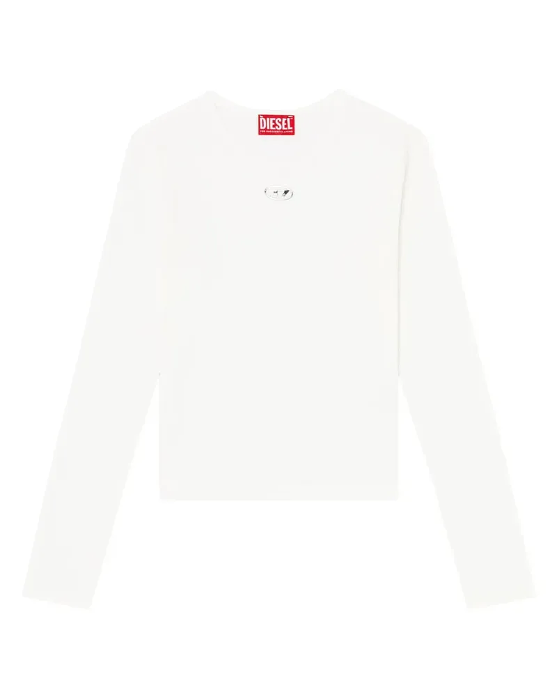 Diesel T-Uncutieslong-Od T-Shirt - Weiß Weiß