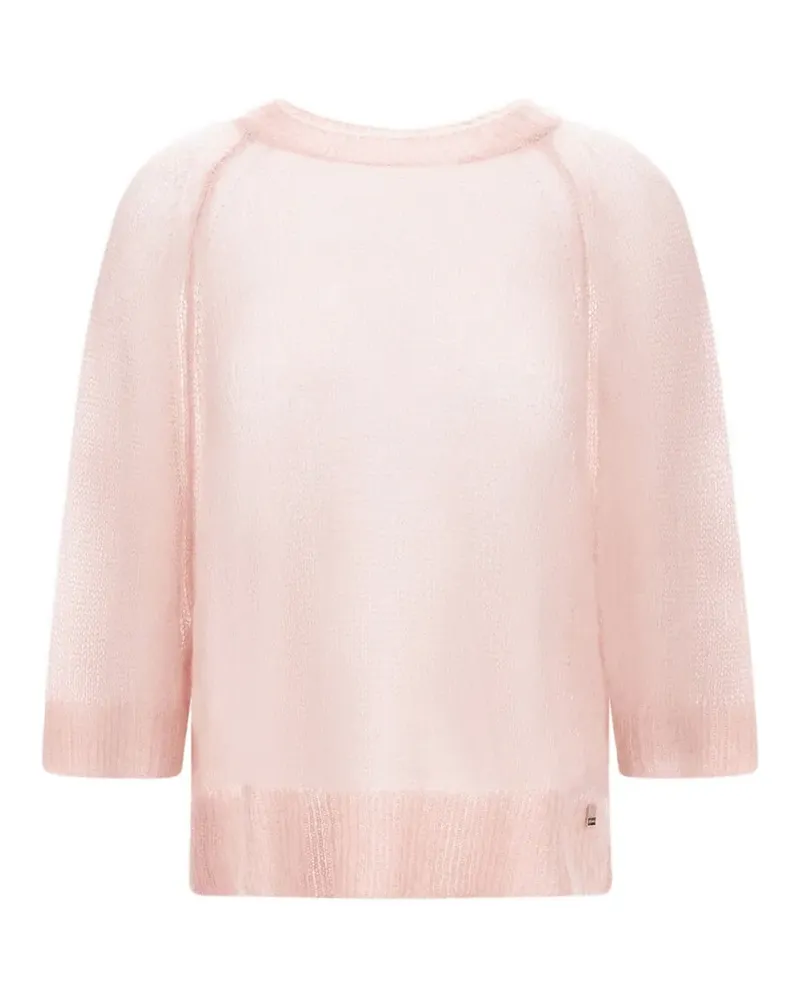 Herno Pullover mit Raglanärmeln - Rosa Rosa