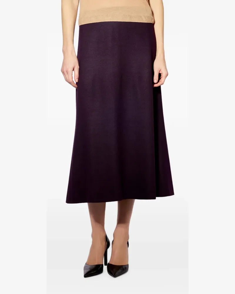 Liviana Conti Midirock in A-Linie - Violett Violett