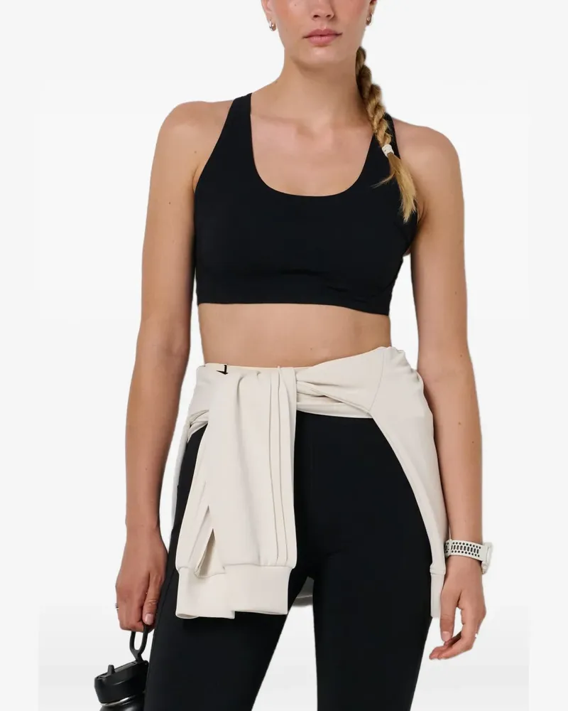 Sweaty Betty Power Racerback Sport-BH - Schwarz Schwarz