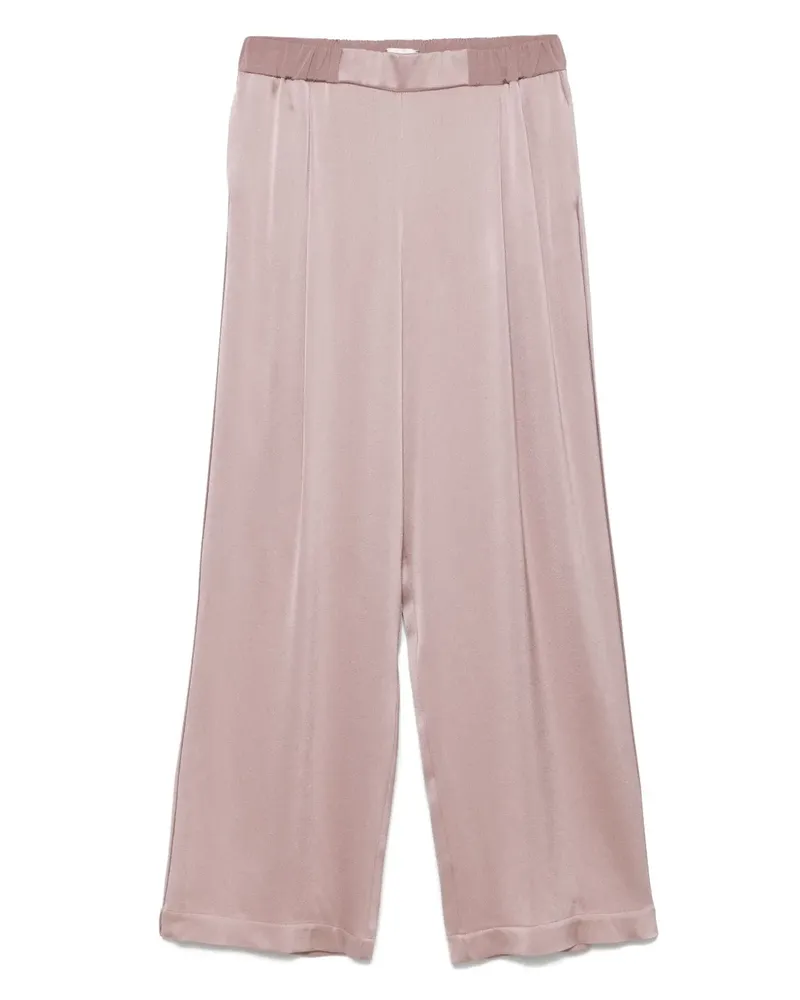 ALYSI Hose aus Satin - Rosa Rosa