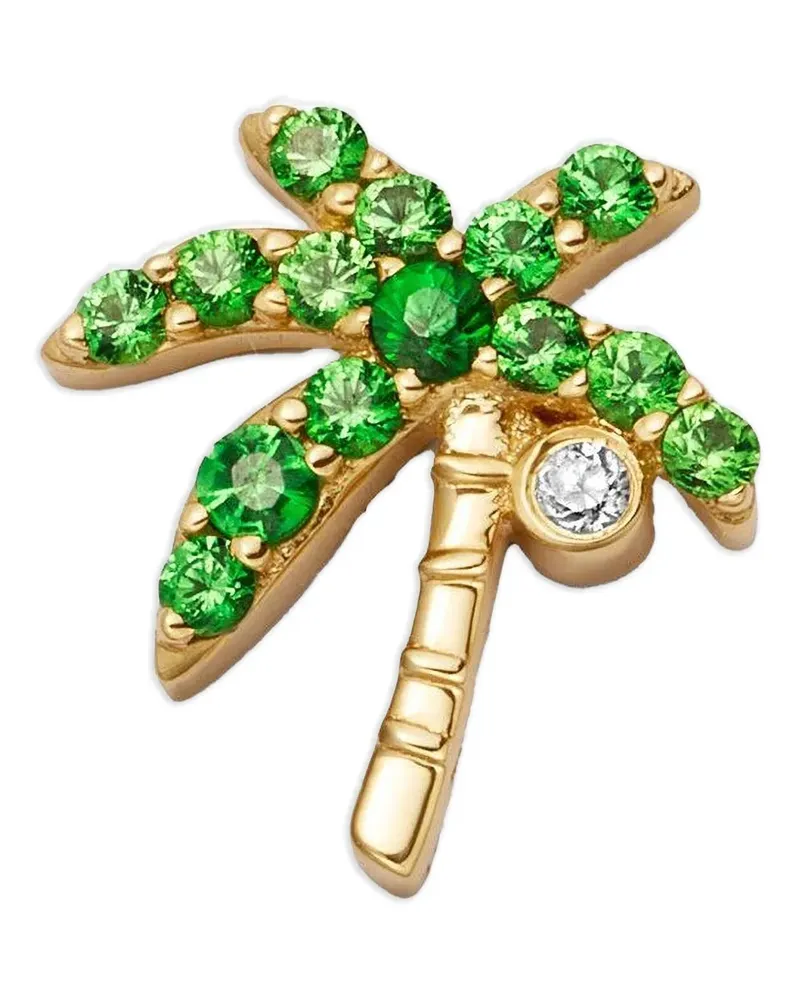Loquet 18kt Palm Tree Gelbgoldanhänger Gold