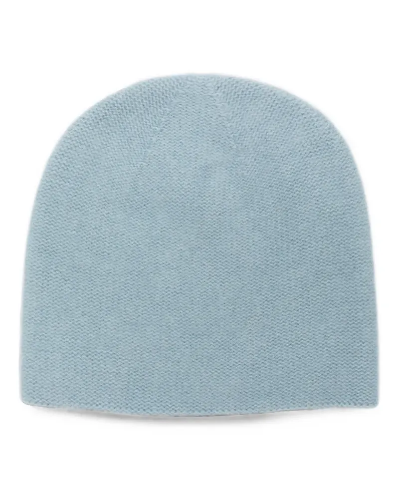 Liska Angelika Beanie aus Kaschmir - Blau Blau