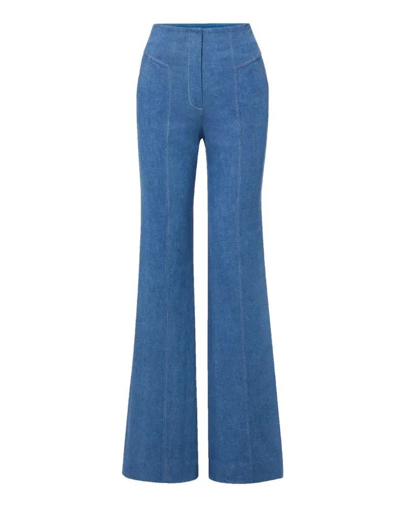 Veronica Beard Frenkle flared trousers - Blau Blau