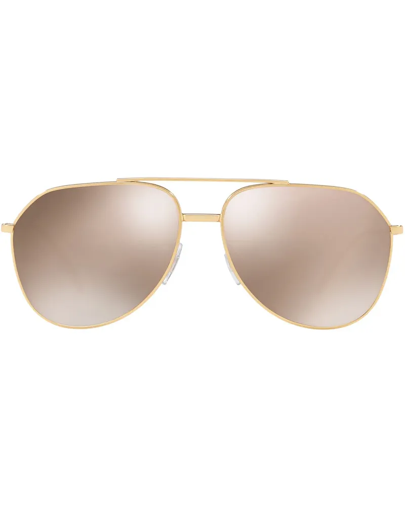 Dolce & Gabbana Getönte Pilotenbrille - Gold Gold