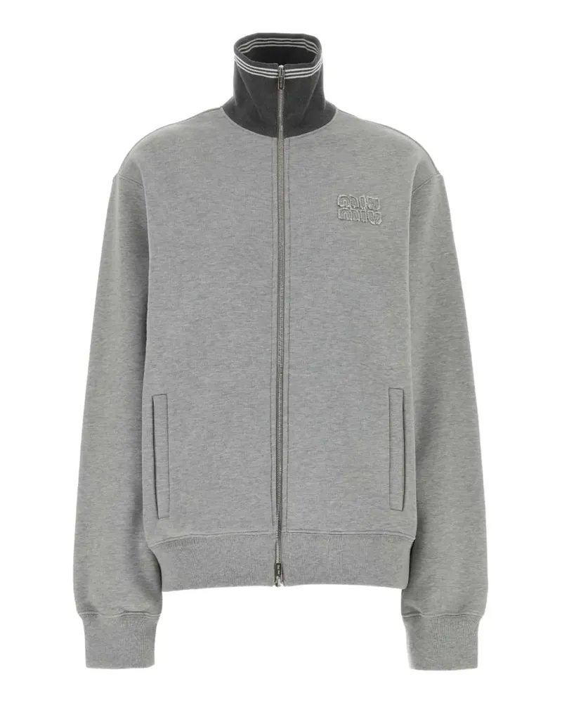 Miu Miu mélange sweatshirt - Grau Grau