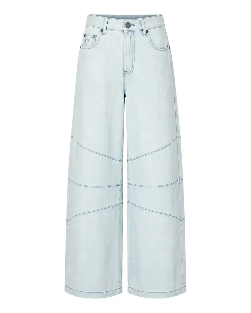 One Teaspoon Jeans mit weitem Bein - Blau Blau
