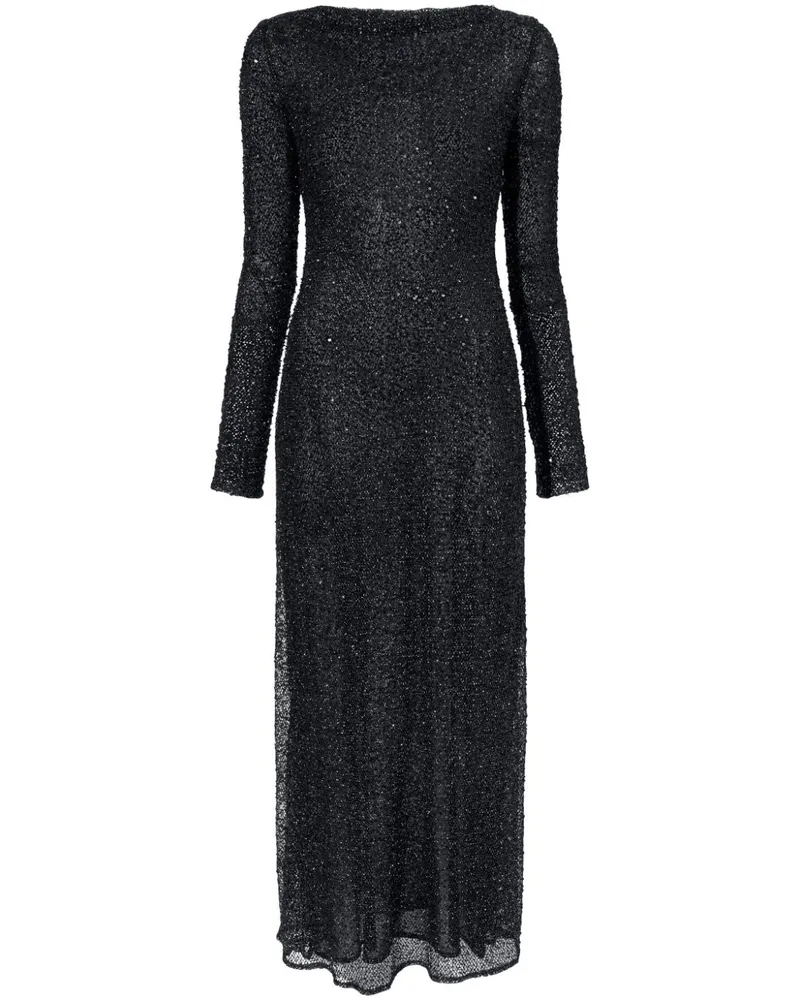 Proenza Schouler Marlowe Maxikleid - Schwarz Schwarz