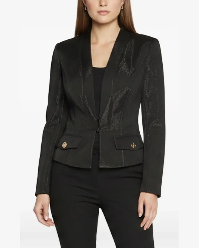 Elisabetta Franchi slim-fit blazer - Schwarz Schwarz