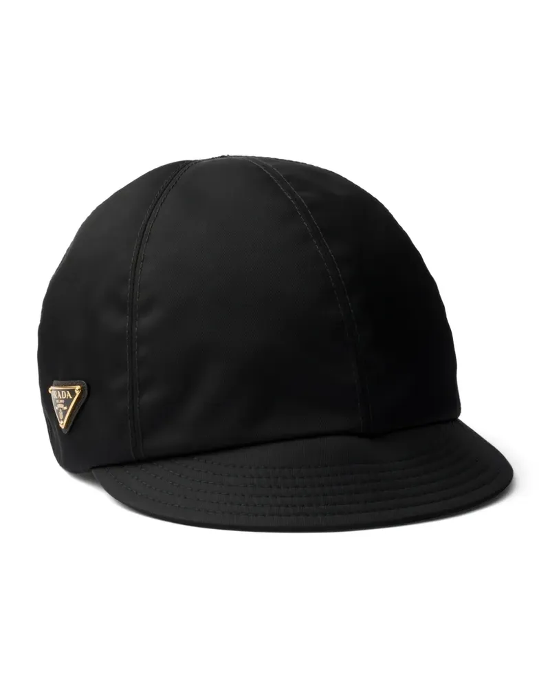 Prada Re-nylon cap - Schwarz Schwarz