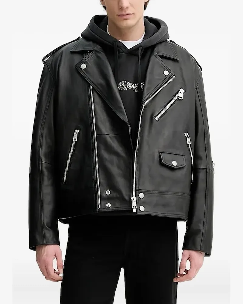The Kooples Hoodie mit Logo-Stickerei - Schwarz Schwarz