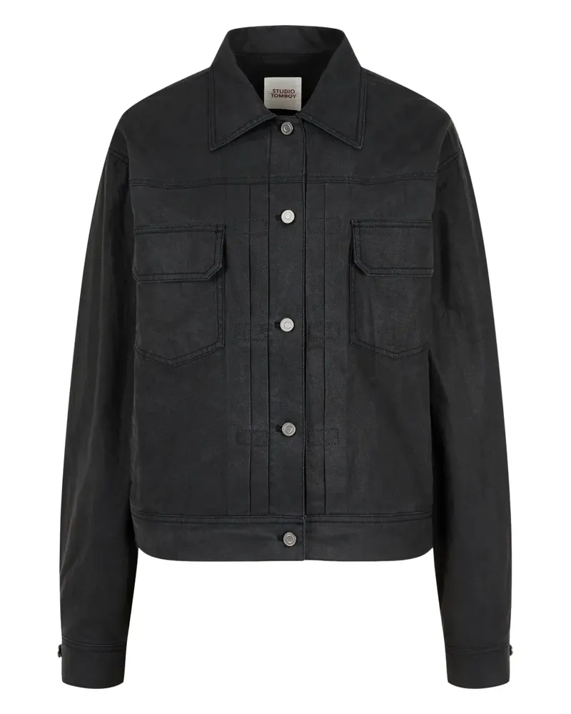 STUDIO TOMBOY Jacke im Utility-Look - Schwarz Schwarz