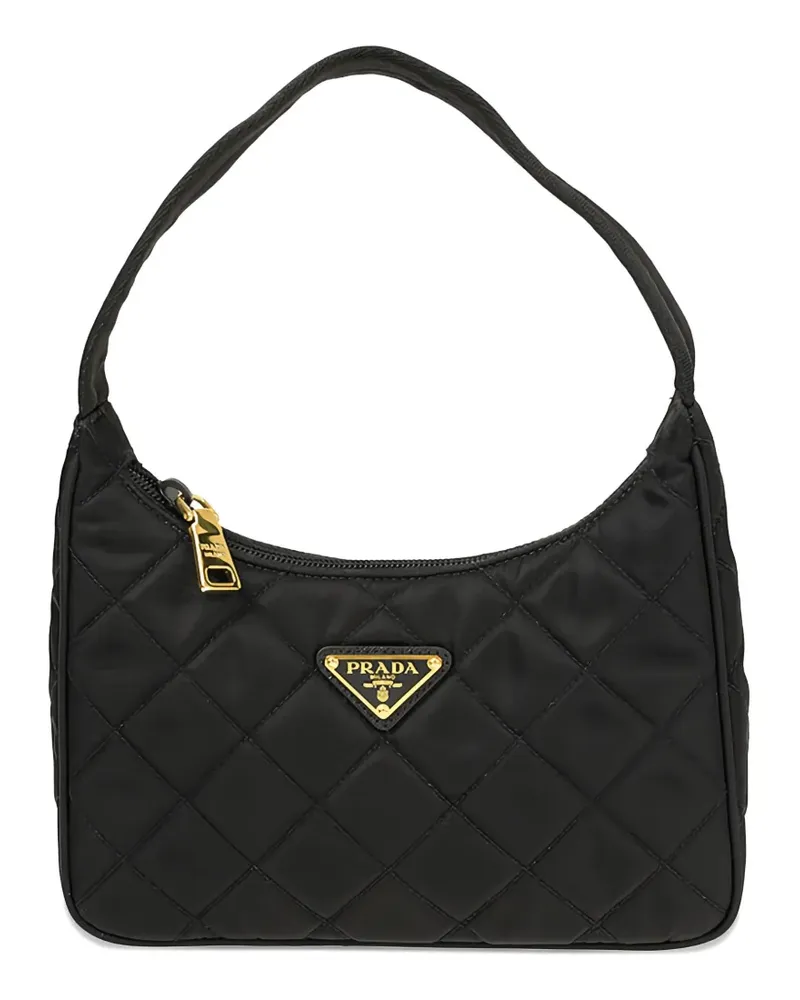 Prada quilted shoulder bag - Schwarz Schwarz