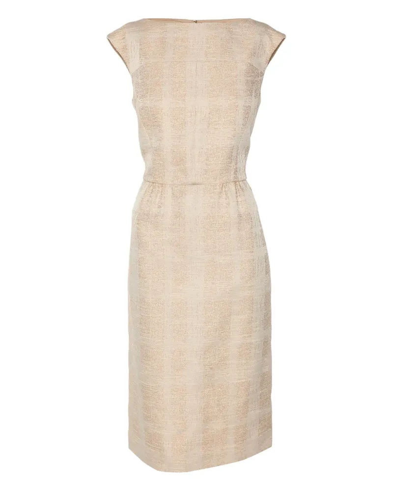Tory Burch Kleid mit Jacquard - Nude Nude
