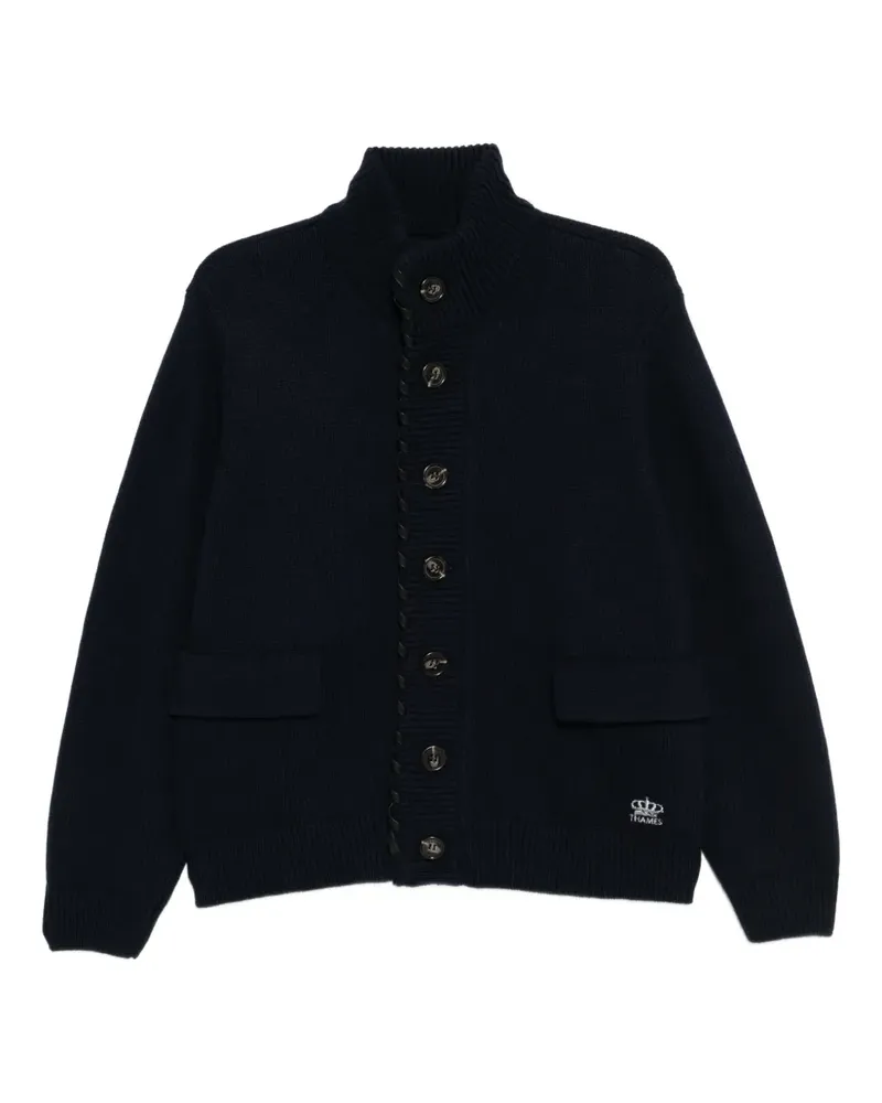 Thames MMXX. the McArthur cardigan - Blau Blau