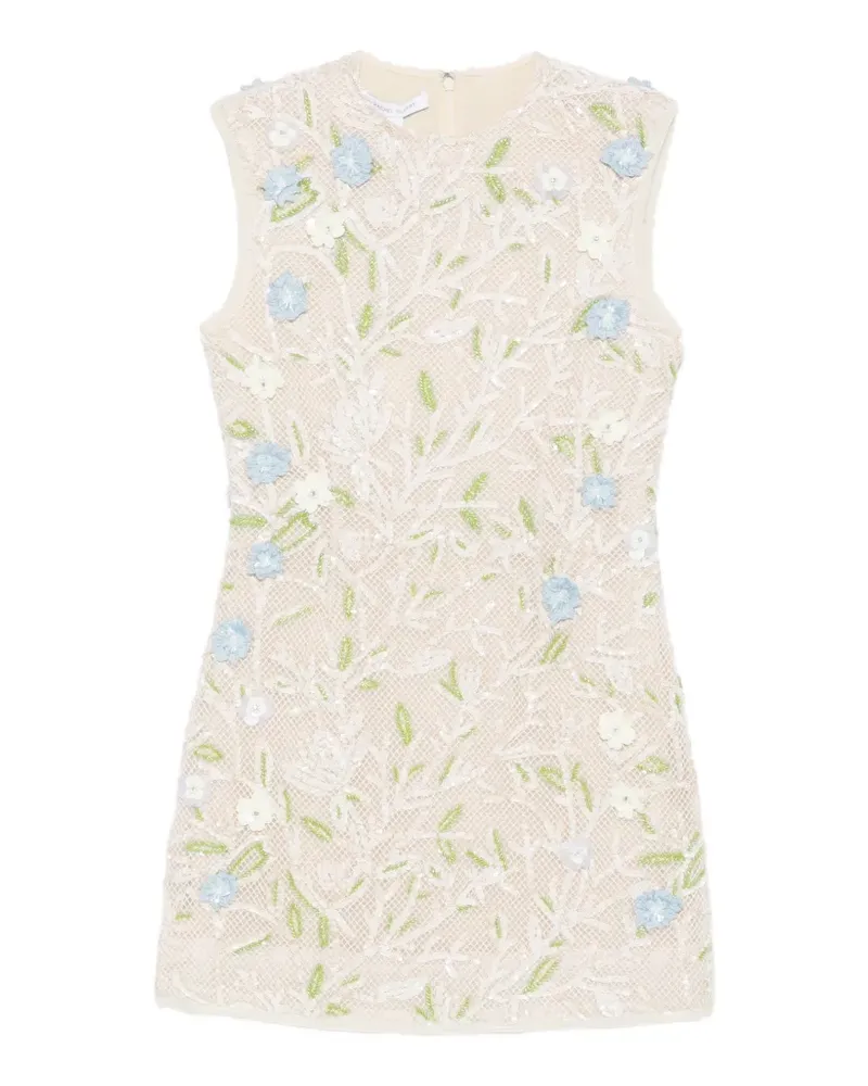 Rachel Gilbert Mistral Minikleid mit Pailletten - Nude Nude