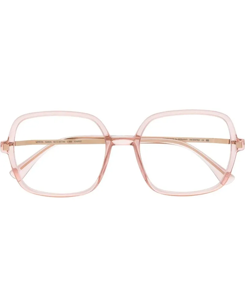 Mykita Brille mit eckigem Gestell - Rosa Rosa