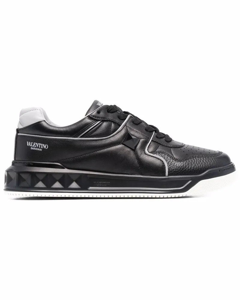 Valentino Garavani One Stud Sneakers - Schwarz Schwarz