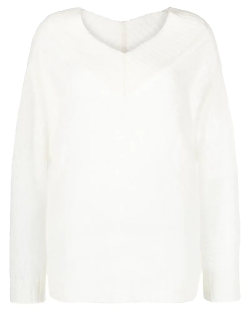 forte_forte Locker gestrickter Pullover - Nude Nude